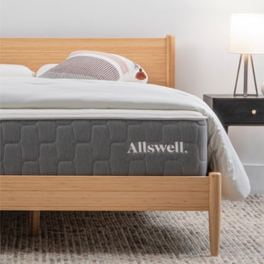 The Allswell Luxe 12" Queen Extra Firm Bed in a Box Hybrid Mattress