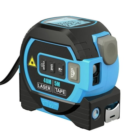 The Almighty Ruler 3-in-1 Measuring Tape, Almighty Tools Tape Measure with Led Display(196 ft/60 m)