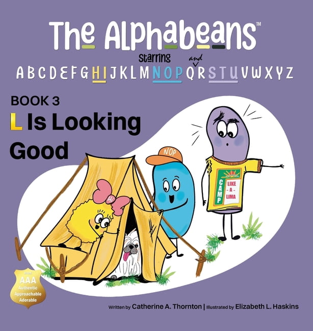 The Alphabeans L Is Looking Good, Book 3, (Hardcover)