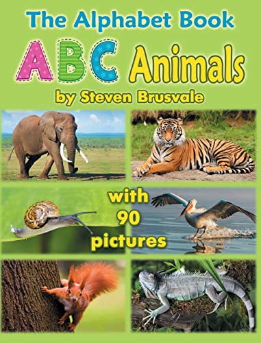 Pre-Owned The Alphabet Book ABC Animals: Colorfull and Cognitive ...