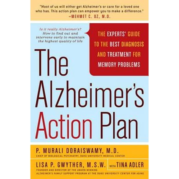 Pre-Owned The Alzheimer's Action Plan: The Experts' Guide to the Best Diagnosis and Treatment for Memory Problems Paperback