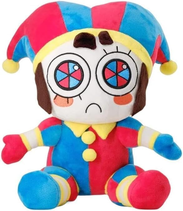 The Amazing Circus Plushies,Digital Adorable Stuffed Pomni & Jax Toys ...