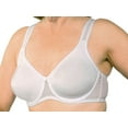 thumbnail image 1 of The Amazing Classique 768 Post Mastectomy Underwire Fashion Seamless Bra 40D White, 1 of 2