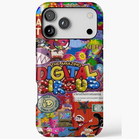 The Amazing Digital Circus Anime Fan Compatible Phone Case for iPhone 11 12 13 14 15 16 17 Pro Max