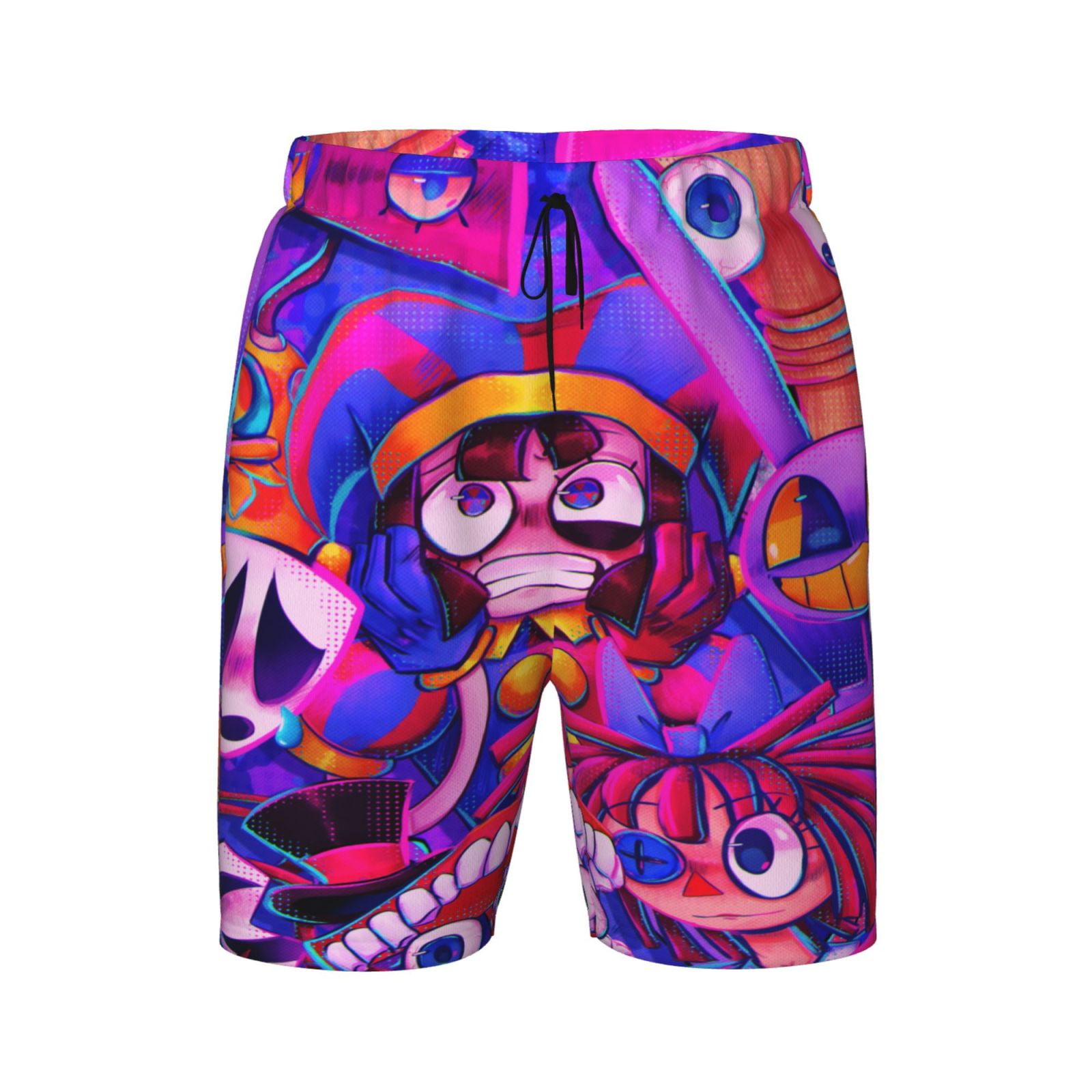 The Amazing Digital Circus Boy'S Swim Trunks Quick Dry Board Shorts ...