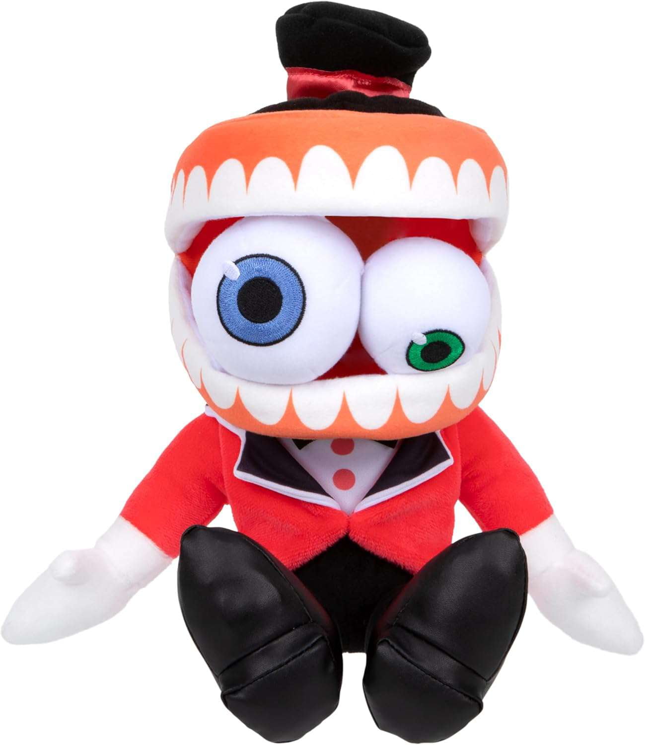 Amazing Digital Circus Talking Caine Plush, 13 Unique Phrases, 12" Interactive Plush Figure, Ages 4+