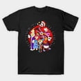 thumbnail image 1 of The Amazing Digital Circus Digit Glitched Cyber Design Unisex T-Shirt, up to size 3XL., 1 of 2