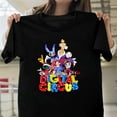 thumbnail image 1 of The Amazing Digital Circus Graphic Unisex T-Shirt, Animation Internet Meme Gift G0940, Up to Size 5XL, 1 of 2