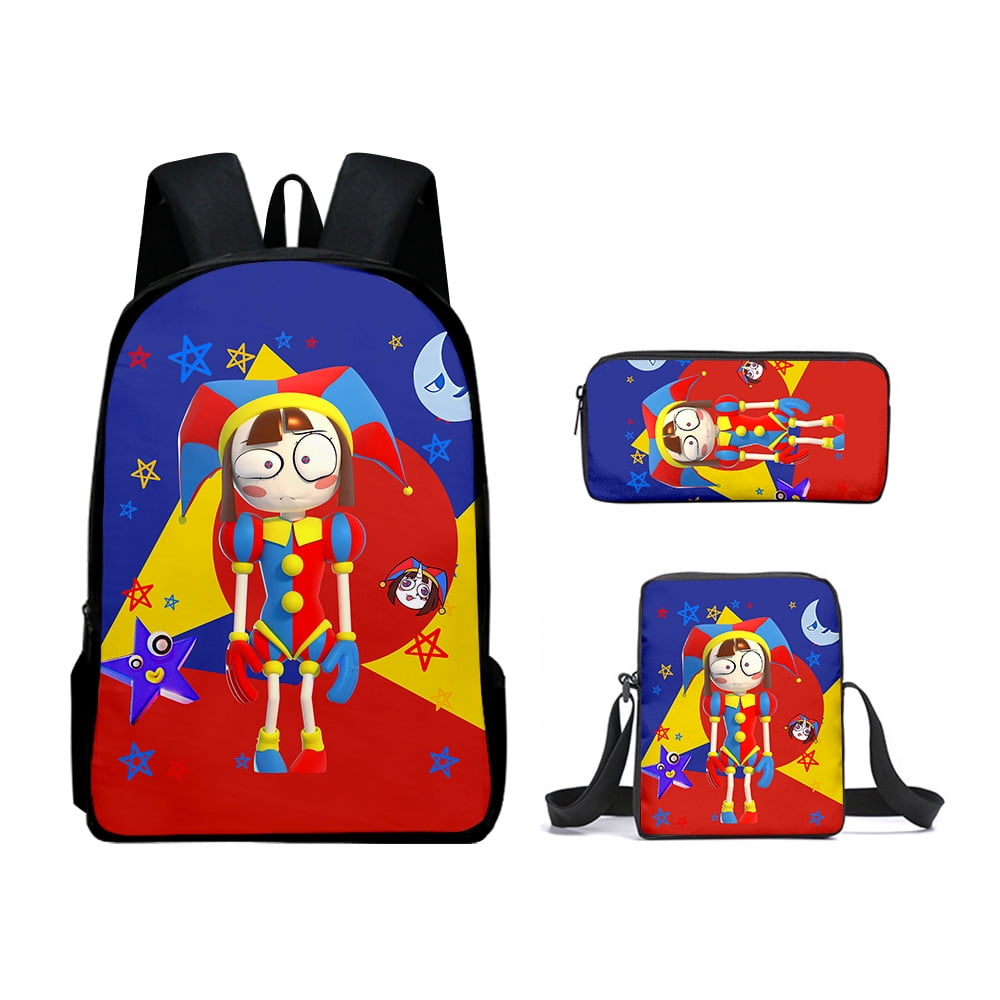 The Amazing Digital Circus Merch Backpack Rucksack Zip Pack Schoolbag ...