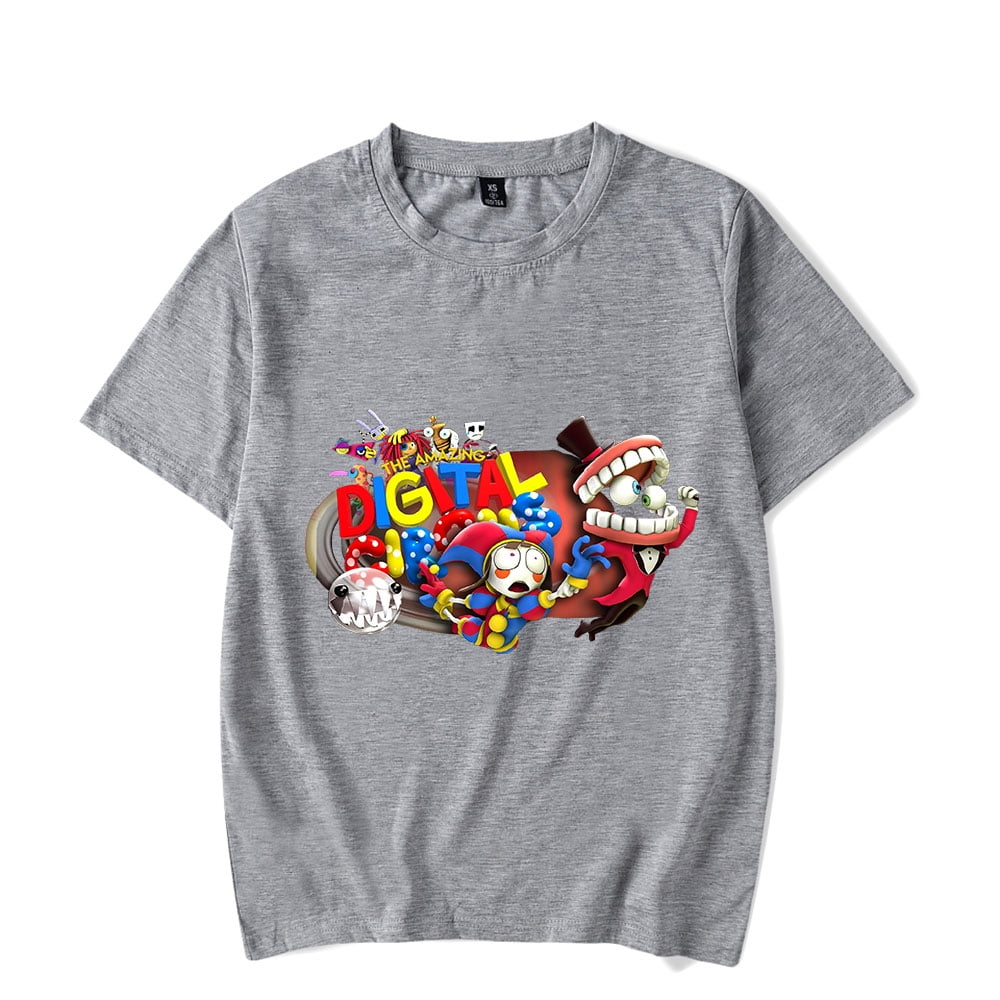 Pomni Head Icon Sticker T-Shirt [The Amazing Digital Circus] Pin for Sale  by coolartdotcom