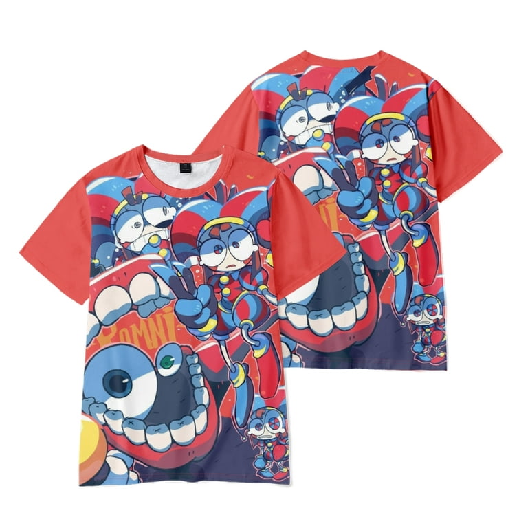 The Amazing Digital Circus Merch T-Shirt Summer For Women/Men Cosplay Short  Sleeve TShirt Casual Tee Streetwear Top 