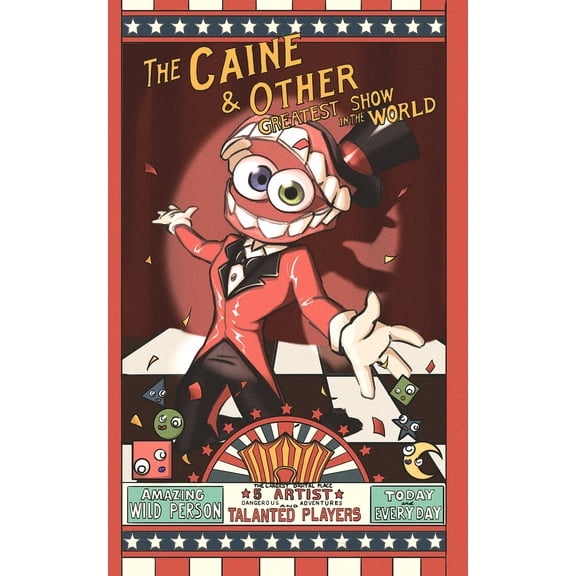 The Amazing Digital Circus Movie Poster Unframed Size 24''x36'' GooGate