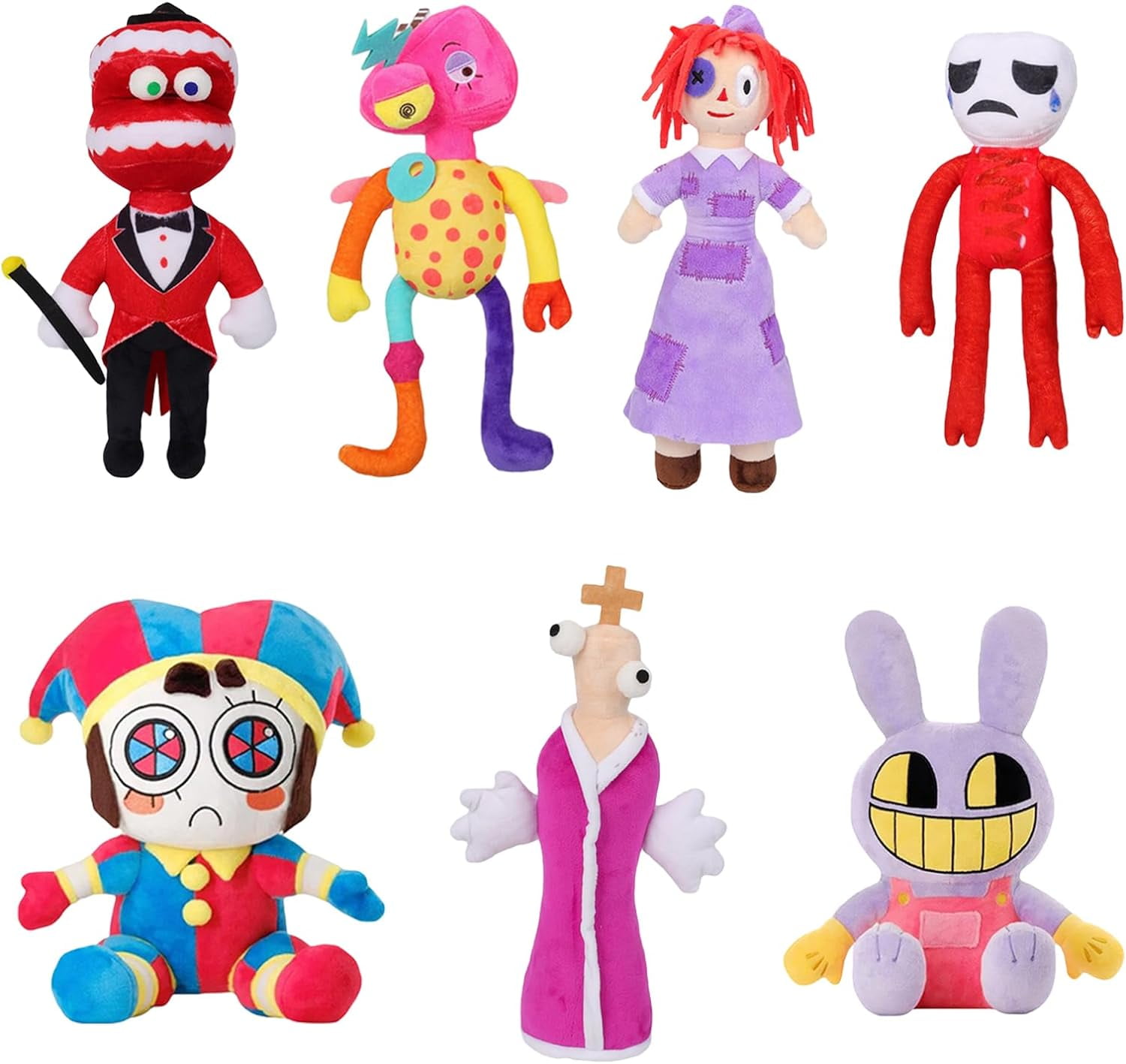 The Amazing Digital Circus Plush.Pomni Jax Plushies Cute Stuffed Toys ...