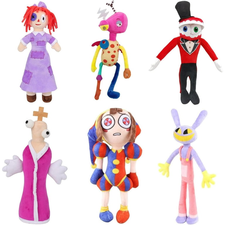  Ululate The Amazing Digital Circus Plush, Pomni Plush, Jax Plush,  Christmas Birthday Gifts for Boys Girls (10-Circus) : Toys & Games