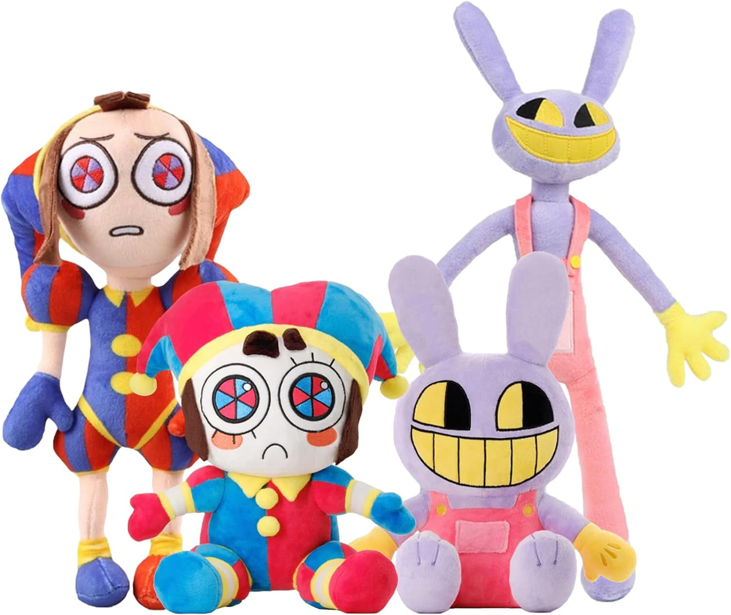 The Amazing Digital Circus Plush, Pomni Plush Toy for TV Fans Gift, Jax ...