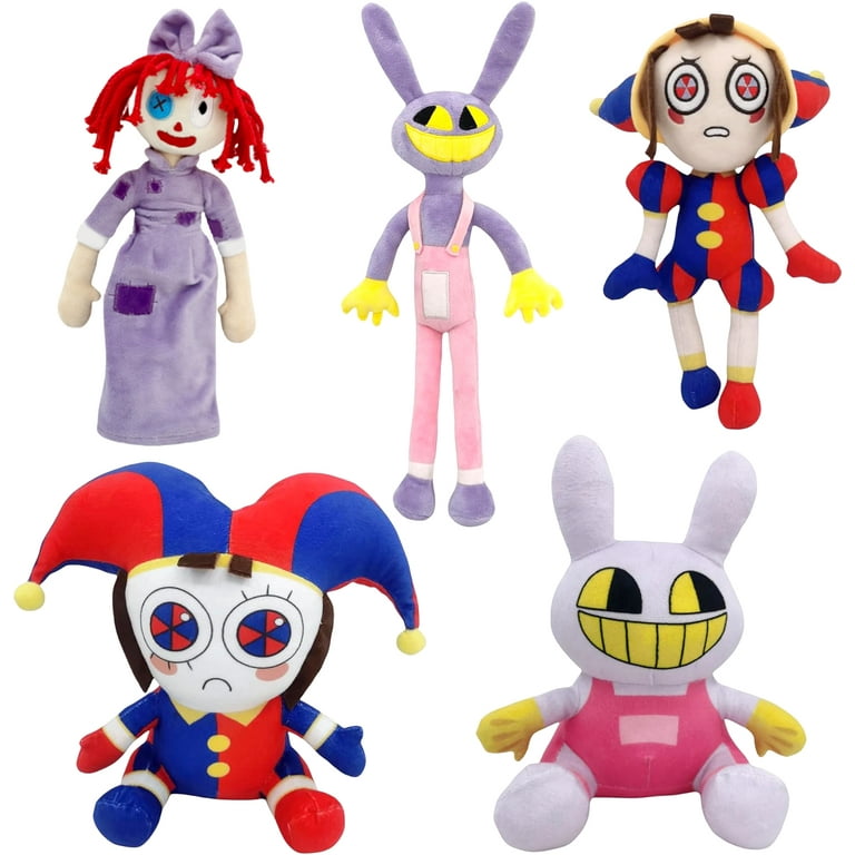 Crazy Clearance 2023!!! The Amazing Digital Circus Plush Toys, Pomni&Jax  Plushies Toy for TV Fans Gift, Cute Stuffed Figure Pomni Jax Doll for Kids  and Adults Birthday Christmas Gift 