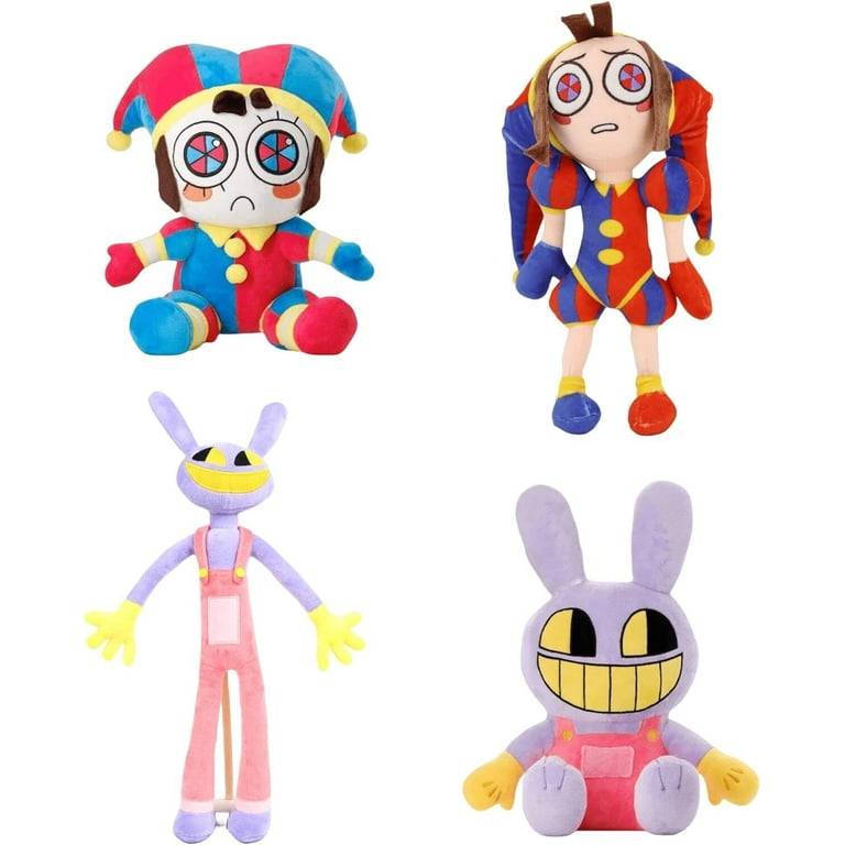 The Amazing Digital Circus Plush Pomni Jax Figure Toys Soft Stuffed Doll  Gifts