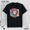thumbnail image 1 of The Amazing Digital Circus Pomni Unique Cartoon Fan Graphic Unisex T-Shirt V80592, up to size 5XL, 1 of 2