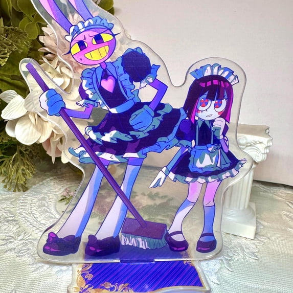 the-amazing-digital-circus-pomni-and-jax-maid-theme-acrylic-standee
