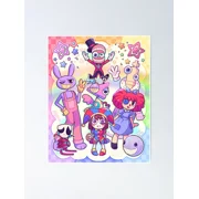 The Amazing Digital Circus Poster Unframed Size 24x36 GooGate