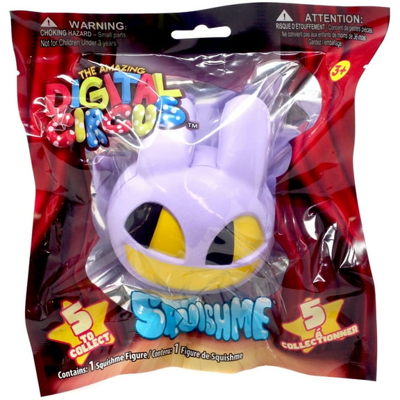 The Amazing Digital Circus Squishme Squishies Mystery Pack (1 RANDOM Figure)