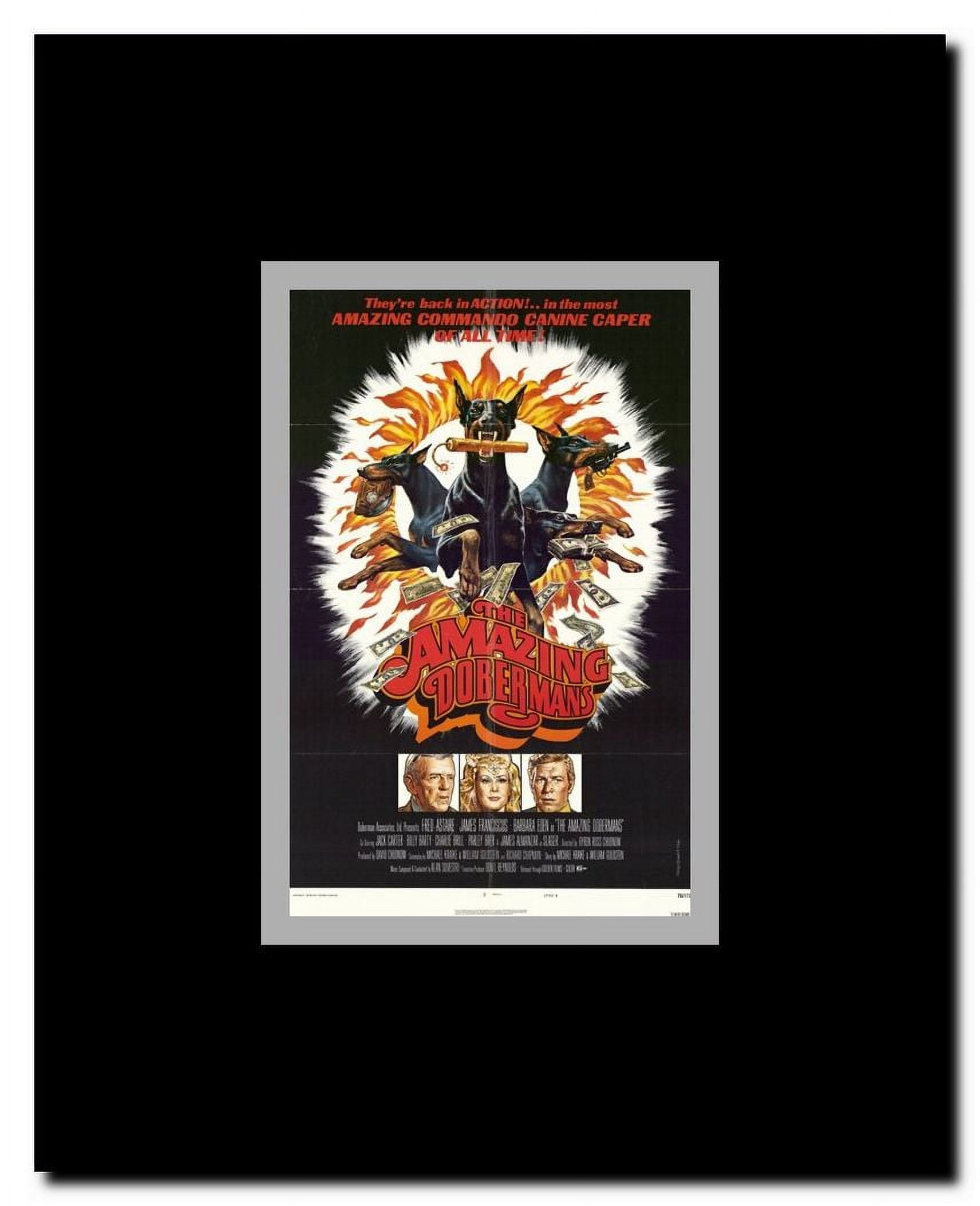 The Amazing Dobermans Framed Movie Poster