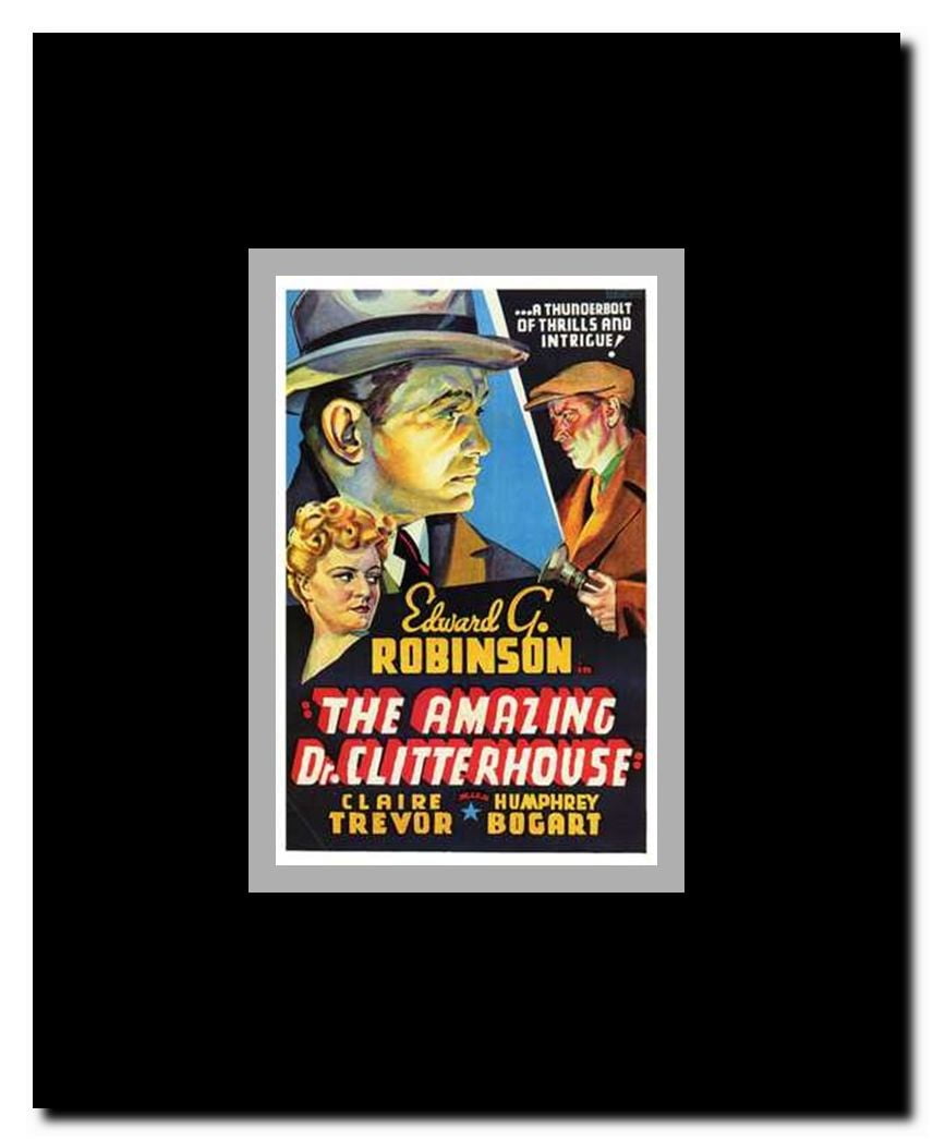 The Amazing Dr Clitterhouse Framed Movie Poster