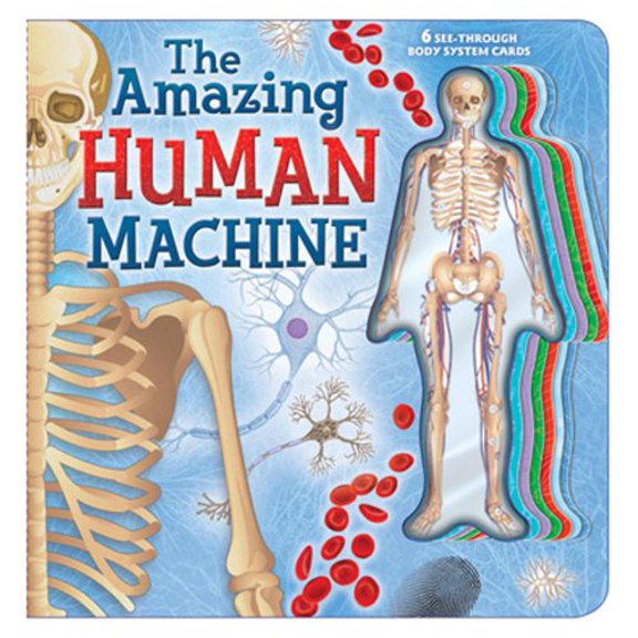 Pre-Owned The Amazing Human Machine : Book with Acetate Body System Cards (Hardcover) 9780794428655