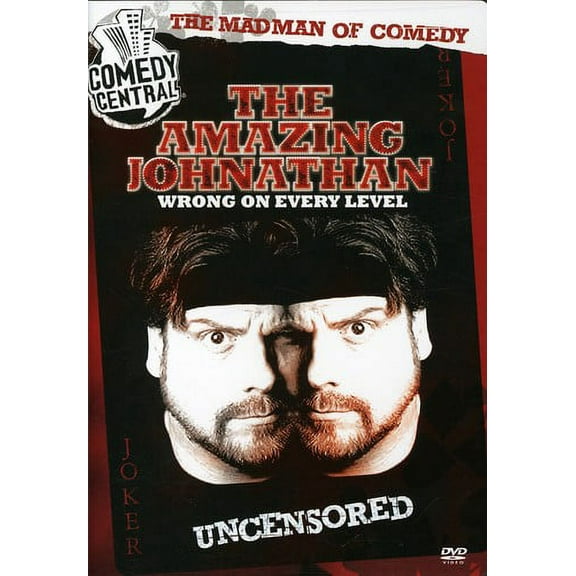 The Amazing Jonathan: Wrong on Every Level: Uncensored (DVD), Comedy Central, Comedy