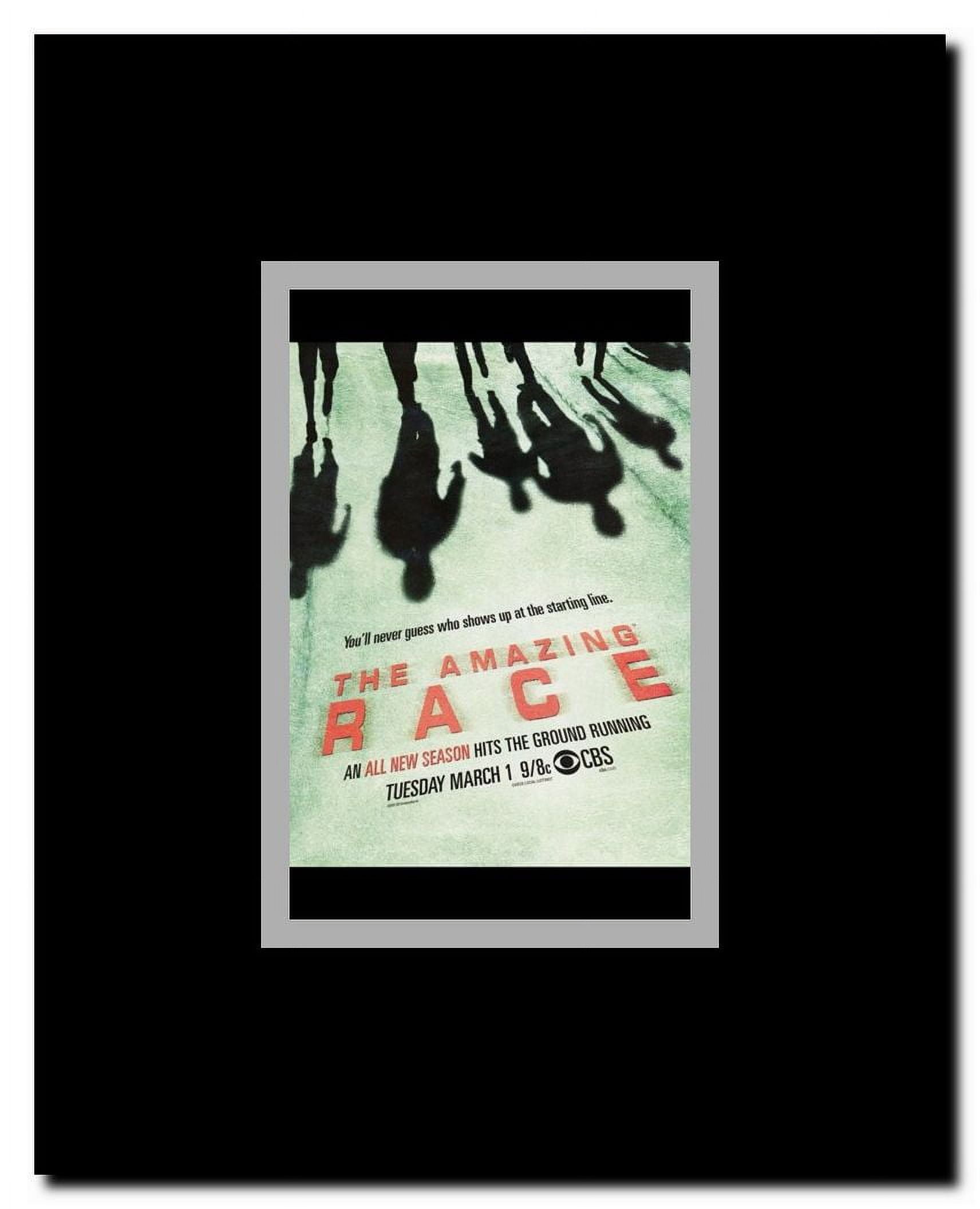 The Amazing Race Framed Movie Poster