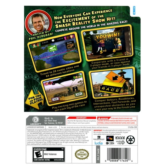 Pre-Owned The Amazing Race (Wii)