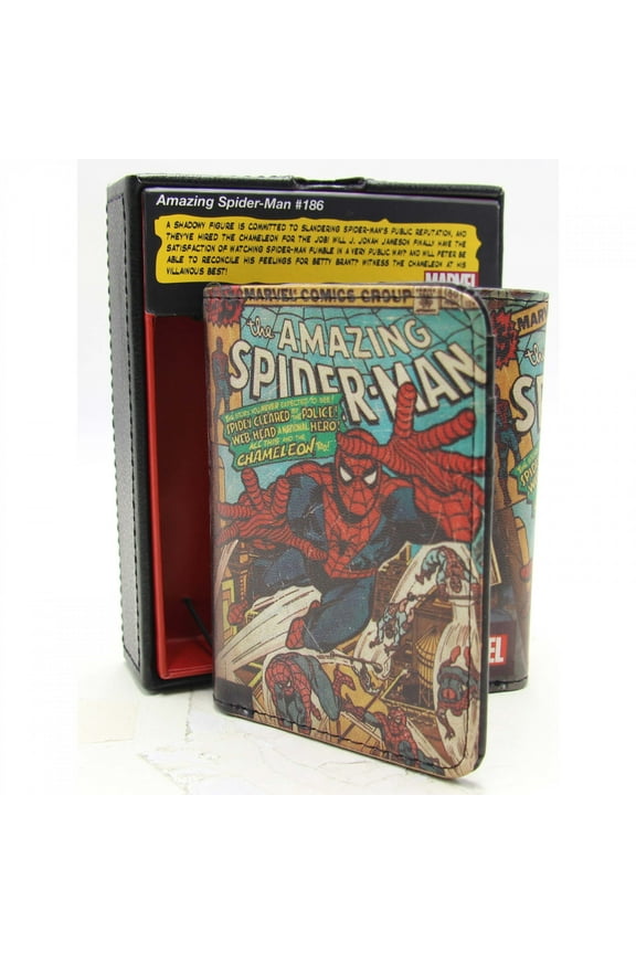 The Amazing Spider-Man #186 Valet Tri-Fold Wallet