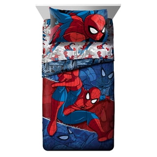Marvel Spiderman Burst Microfiber Twin Sheet Set