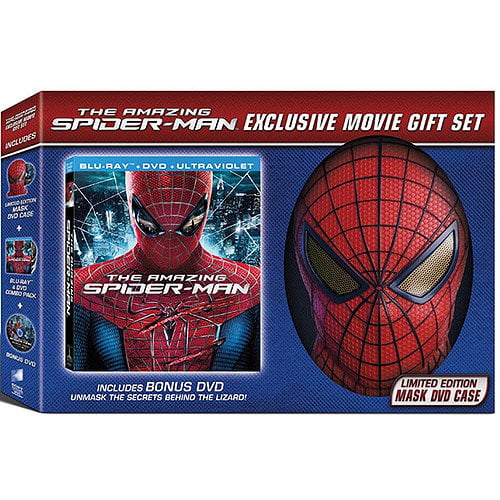 Fordøjelsesorgan ækvator etc The Amazing Spider-Man (Blu-ray + DVD + Limited Edition Mask DVD Case) -  Walmart.com