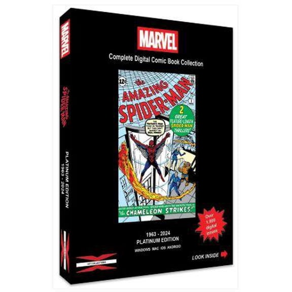 The Amazing Spider-Man Complete Digital Comic Book Collection 1963 - 2024 Platinum Edition by GIT Collections