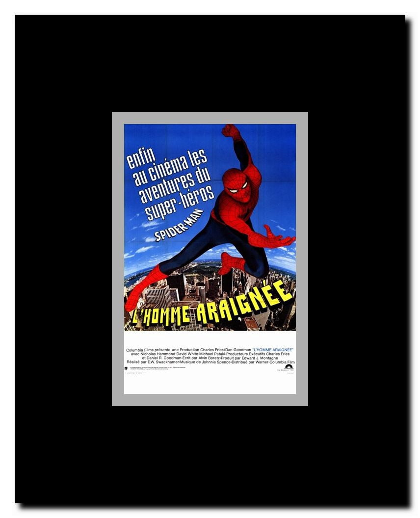 The Amazing Spider-Man Framed Movie Poster