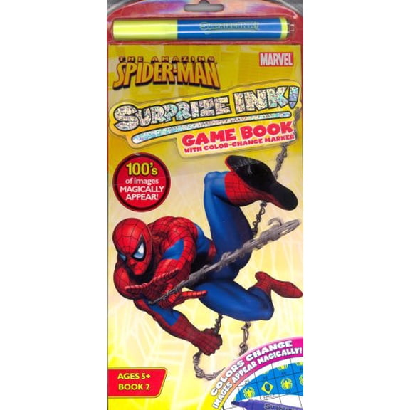 The Amazing Spider-Man Surprise Ink! Game Book
