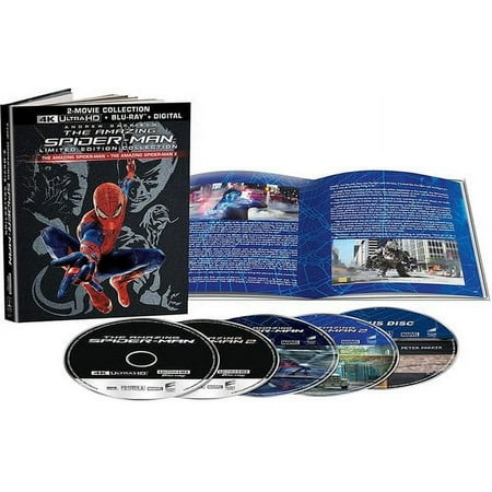 The Amazing Spider-Man / The Amazing Spider-Man 2: Double Feature Limited Edition Collection (4K Ultra HD + Blu-ray Sony Pictures)