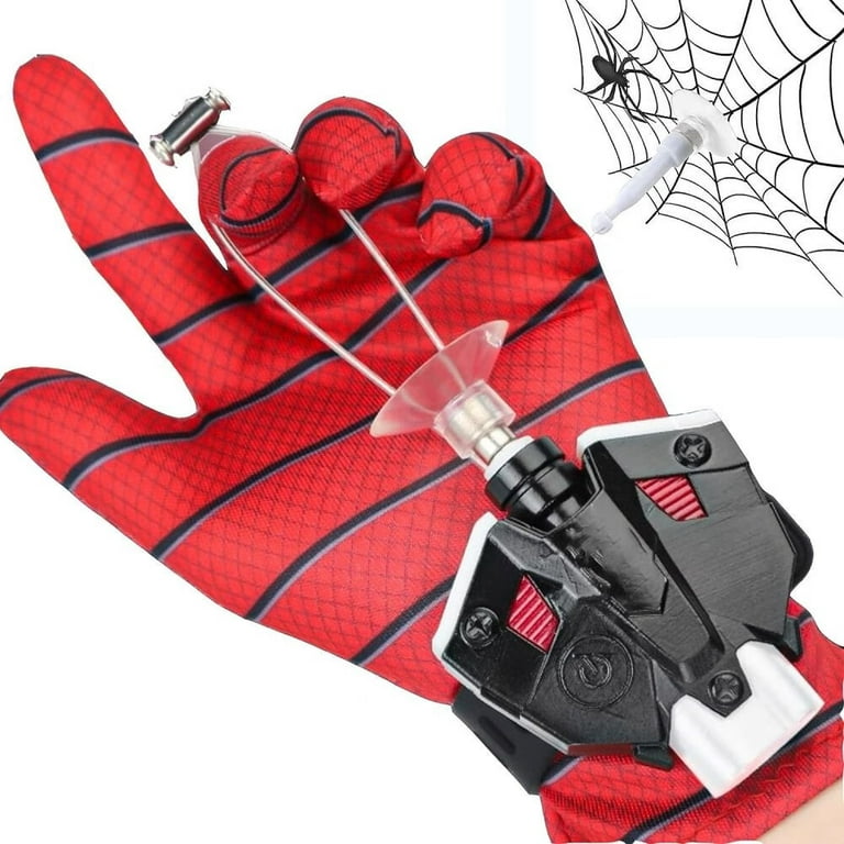 The Amazing Spider Web Launcher String Shooters Toy,9.6ft Real Rope Launcher  - Cosplay Tool for Halloween 