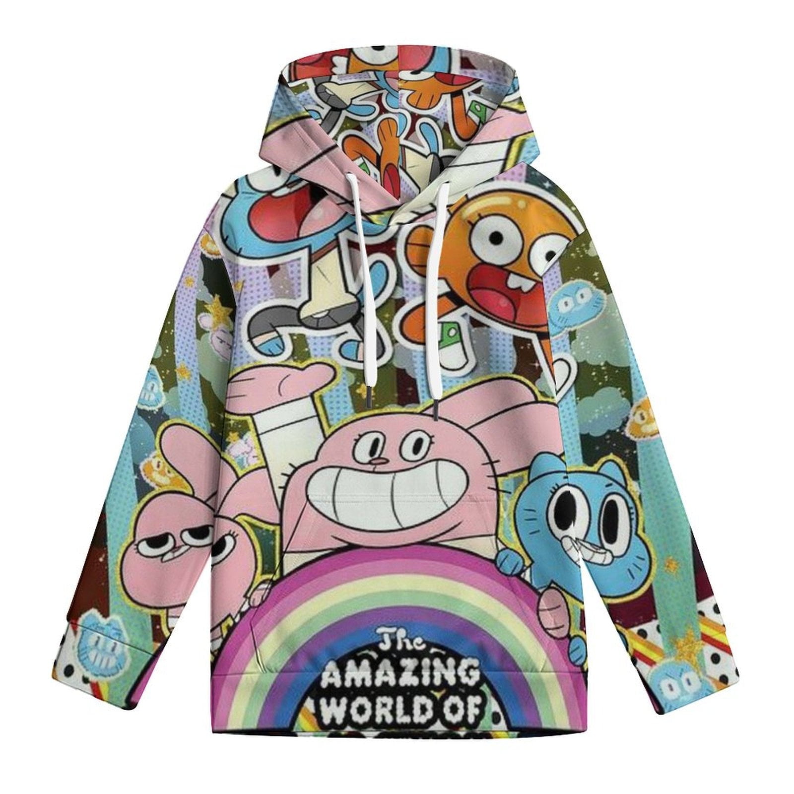 The Amazing World Of Gumball Hoodie For Boys Girls Novelty 3D Print 