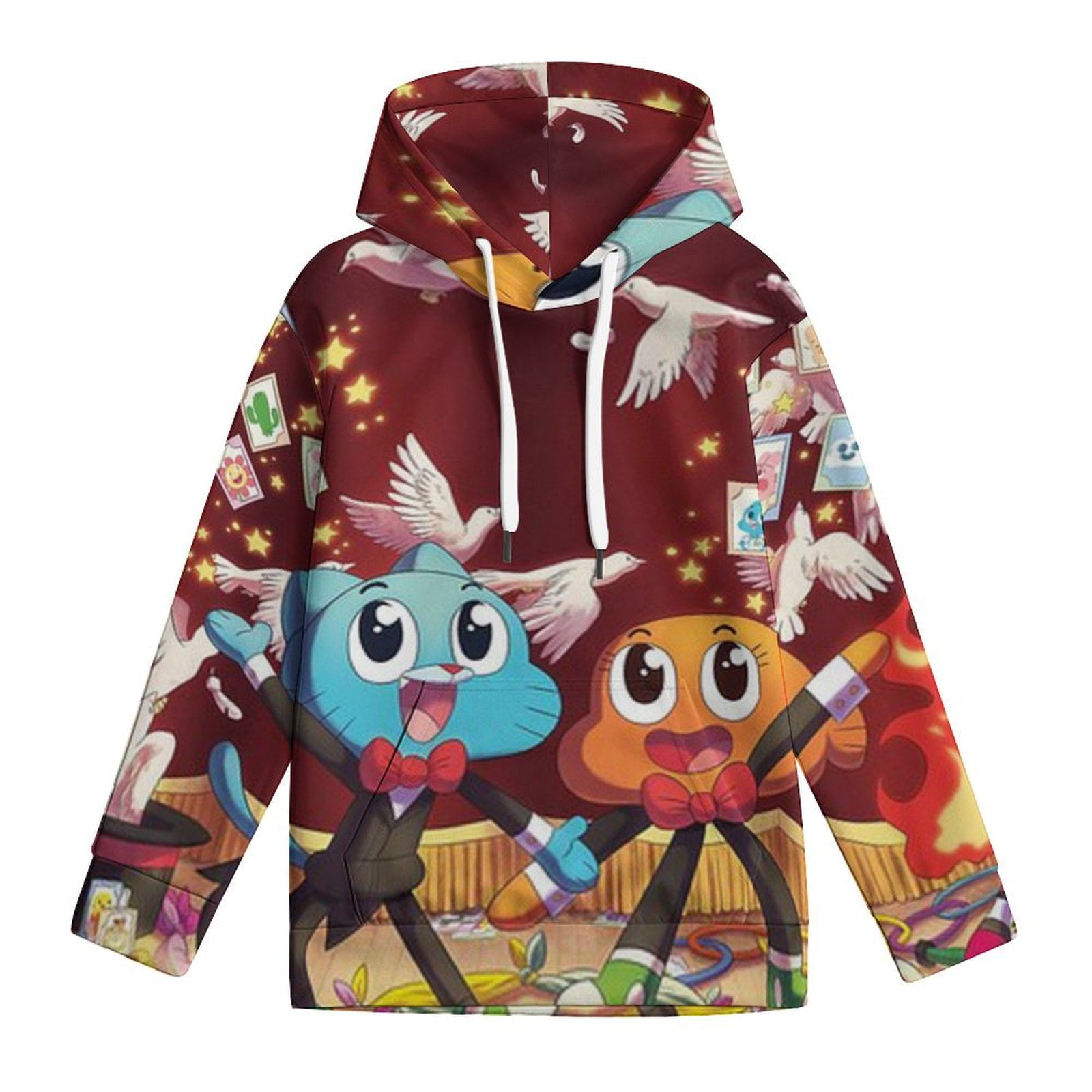 The Amazing World Of Gumball Hoodie For Boys Girls Novelty 3D Print 