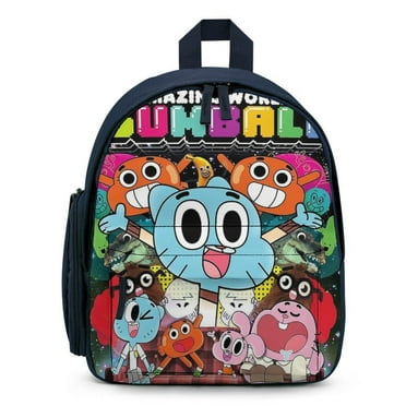 The Amazing World of Gumball Backpack Bookbag School Bags Daypack Lightweight