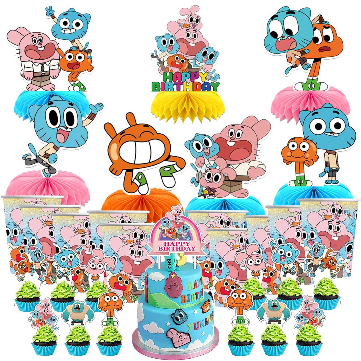 The Amazing World Of Gumball Party Supplies Decor Cups Fans Decorations the-amazing-world-of-gumball-party-supplies-decor-cups-fans-decorations