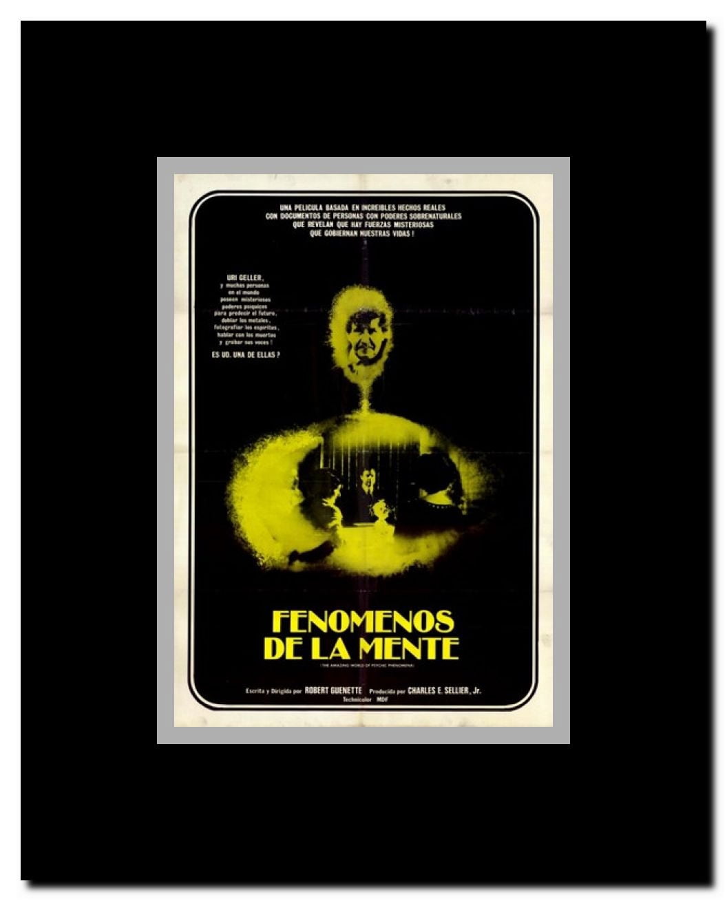 The Amazing World of Psychic Phenomena Framed Movie Poster