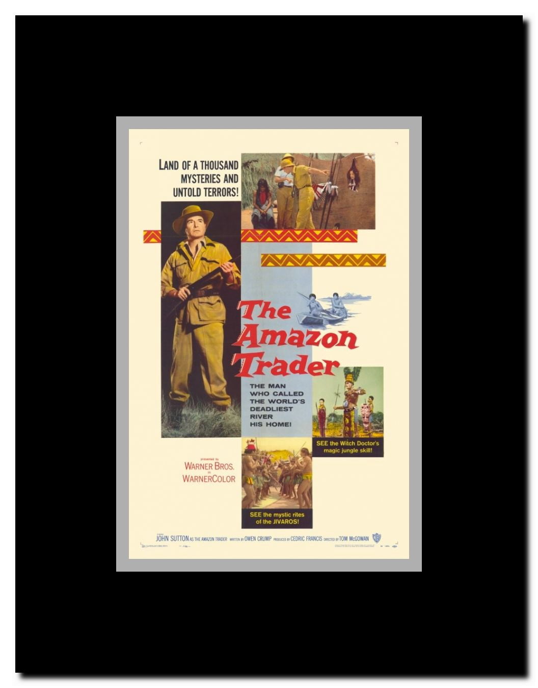 The Amazon Trader Framed Movie Poster
