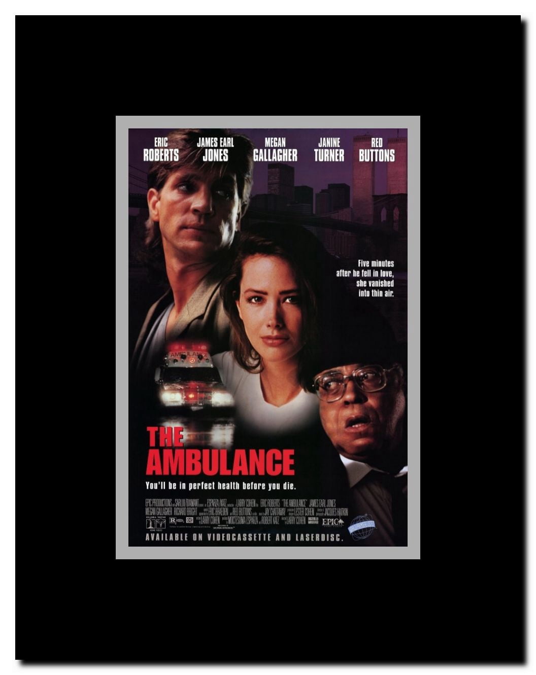 The Ambulance Framed Movie Poster
