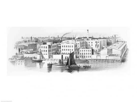 The American Bank Note Company New York Canvas Art - (36 x 24)