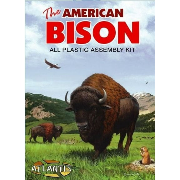 The American Bison 1-16 Atlantis Model Company
