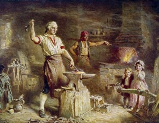 The American Cincinnatus Jean Leon Gerome Ferris (1863-1930 American) Canvas Art - Jean Leon Gerome Ferris (18 x 24)