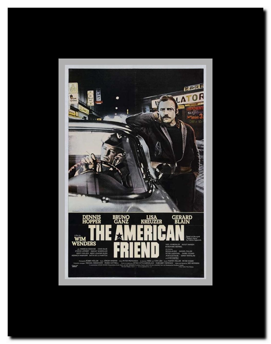 The American Friend Framed Movie Poster